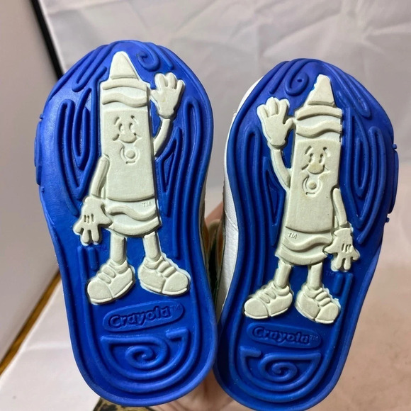 Crayola Binney & smith ROBBIE BABY color block vintage shoes - Picture 4 of 7